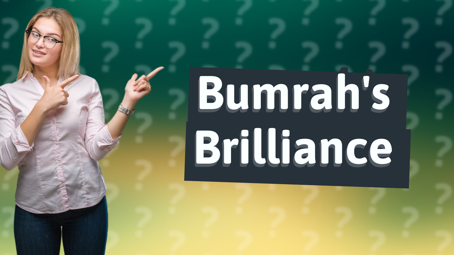 Bumrah's Brilliance