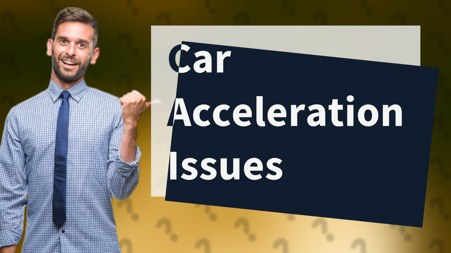Car Acceleration Issues
