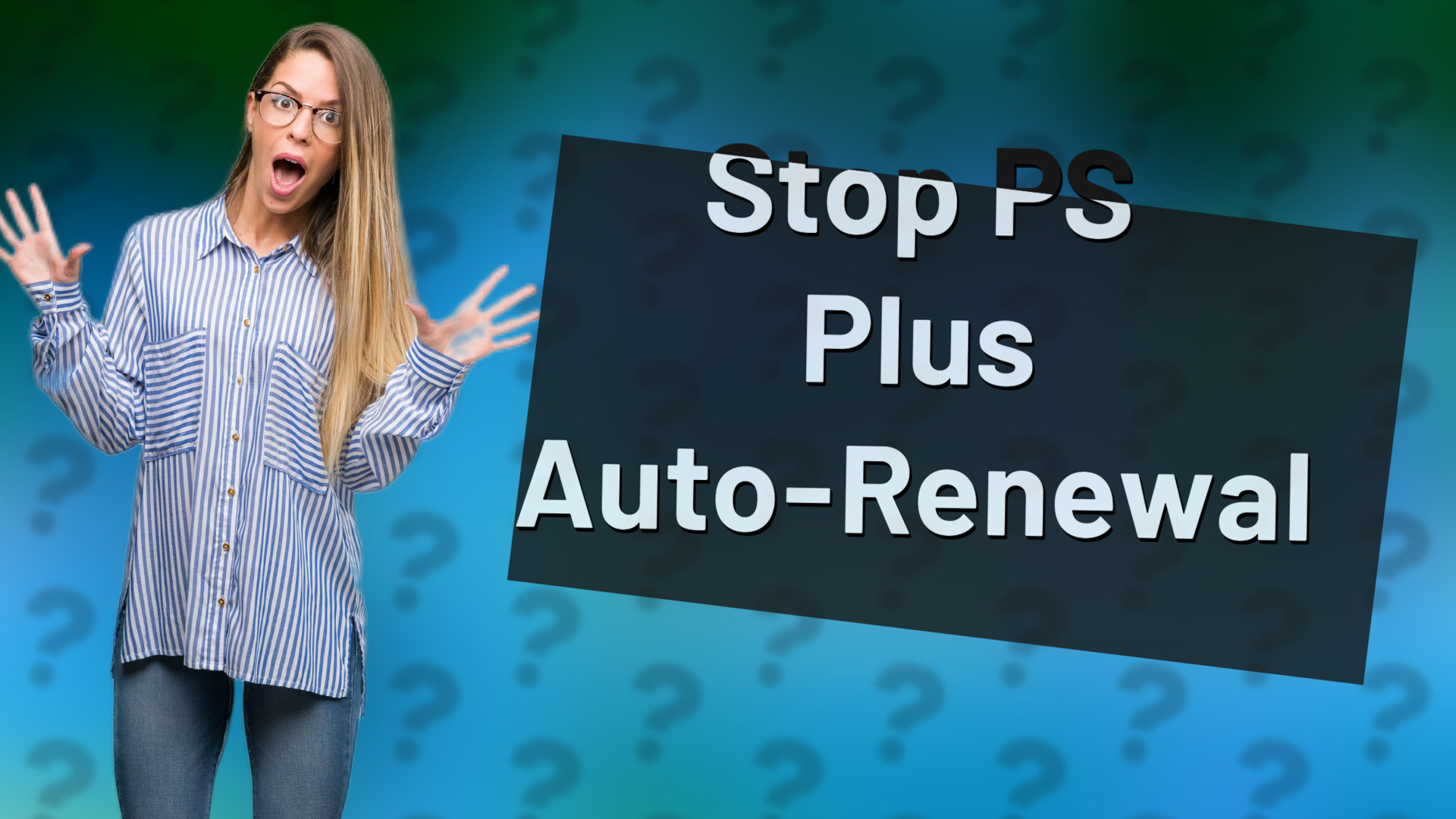 Stop PS Plus Auto-Renewal