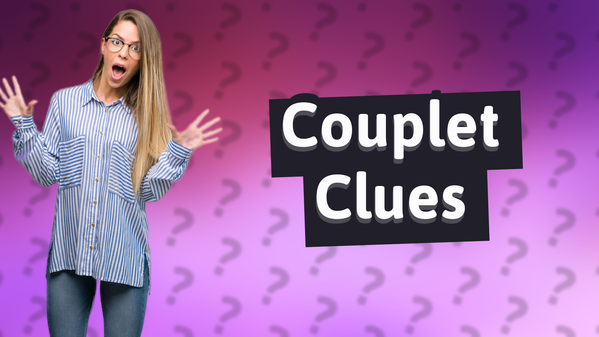 Couplet Clues