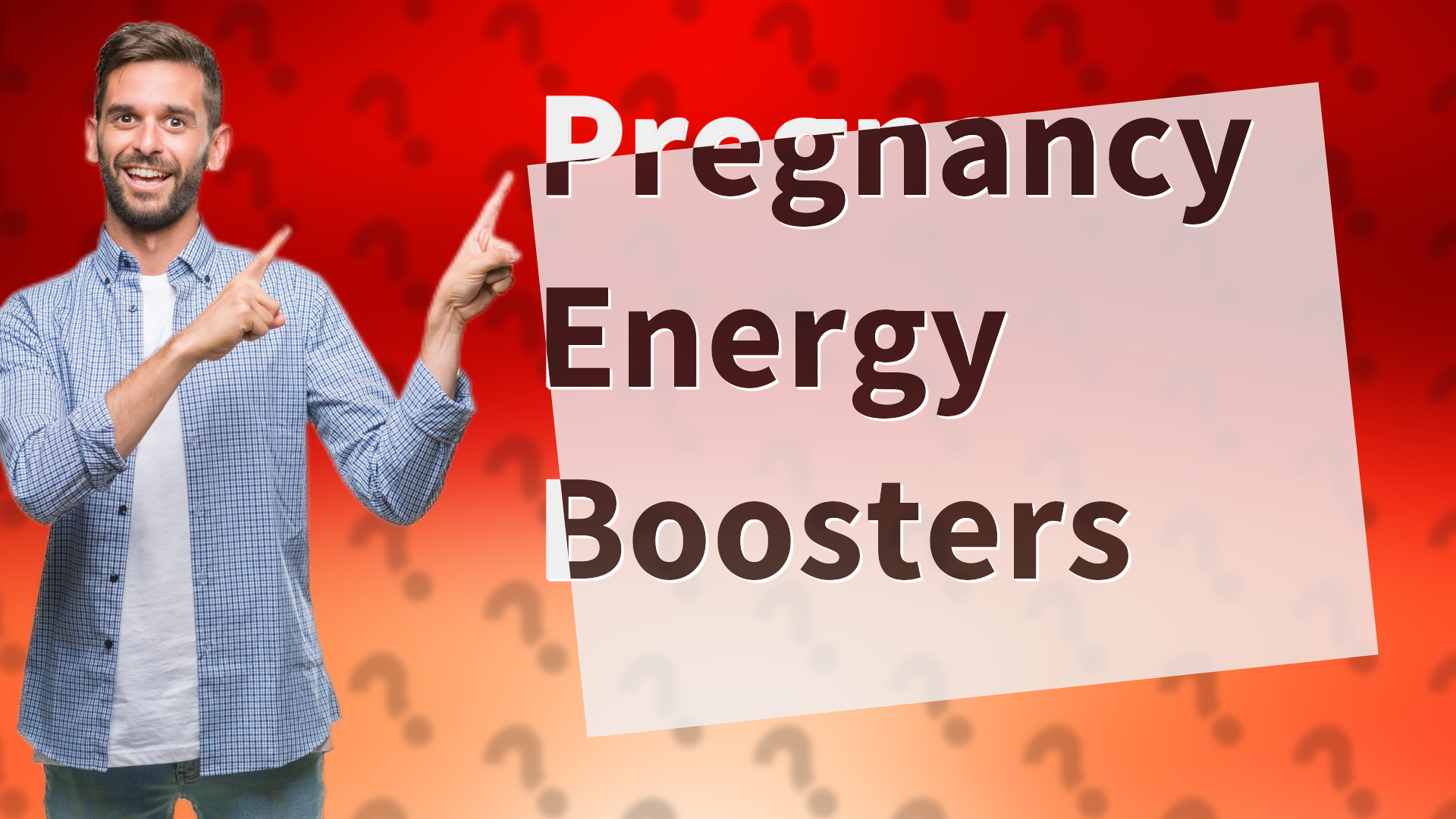Pregnancy Energy Boosters