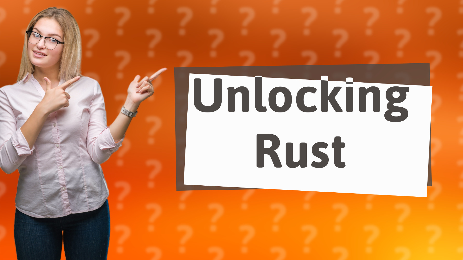 Unlocking Rust