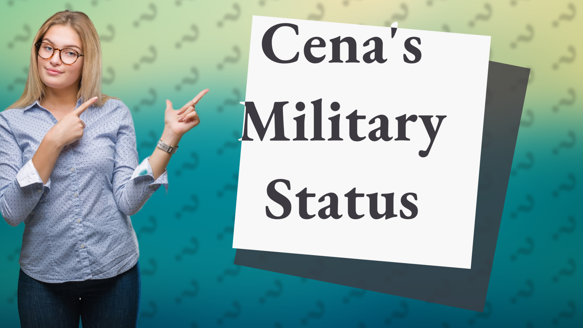 Cena's Military Status