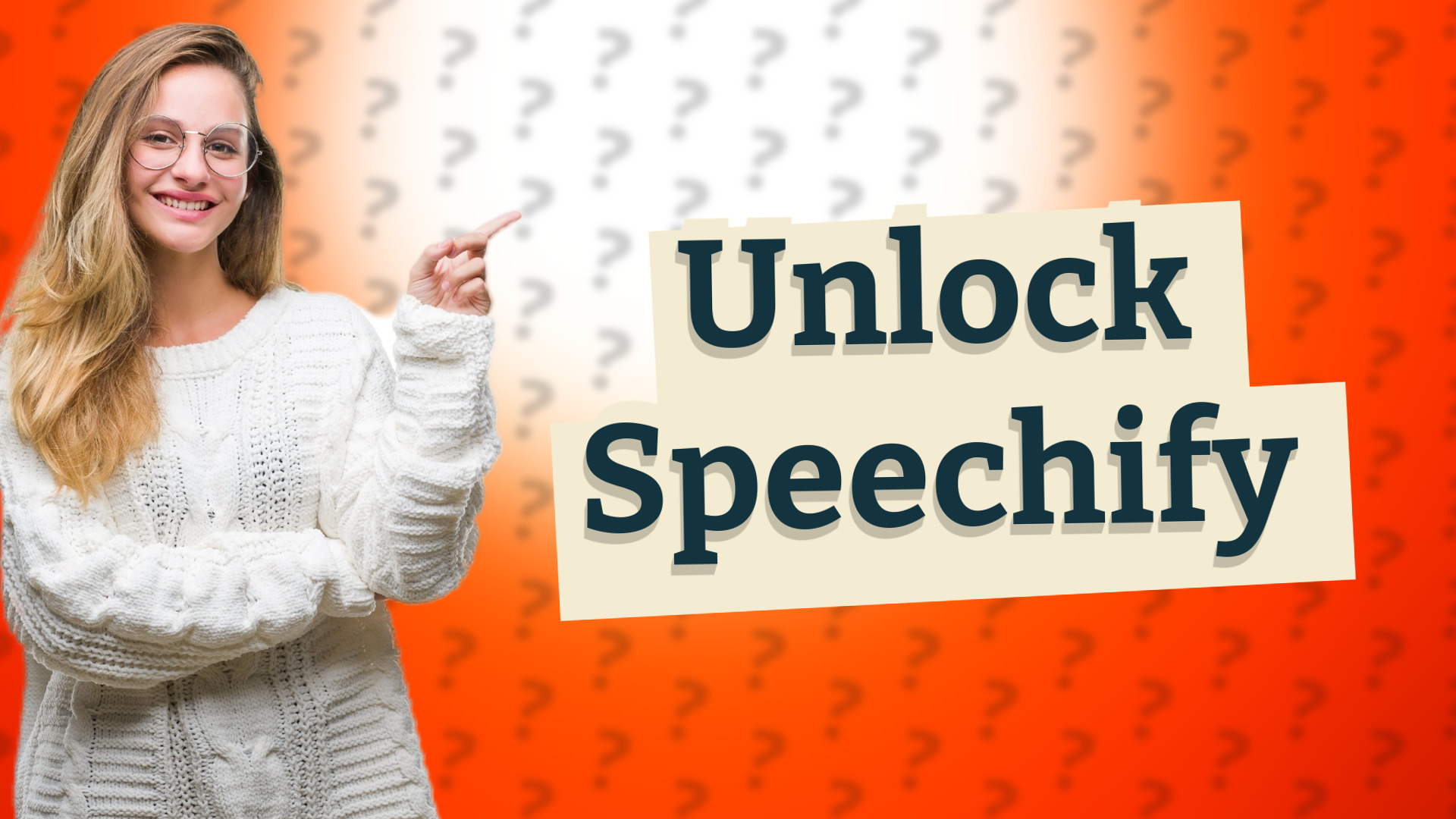 Unlock Speechify