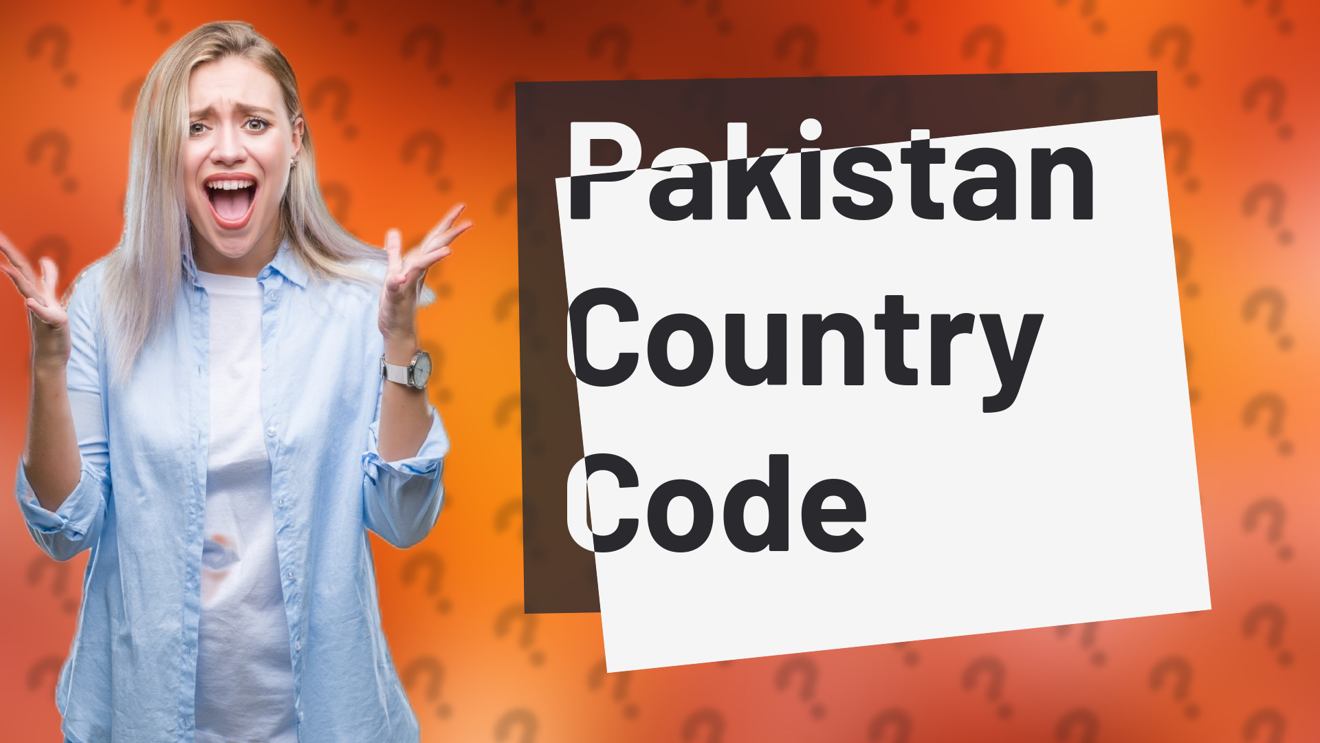 Pakistan Country Code
