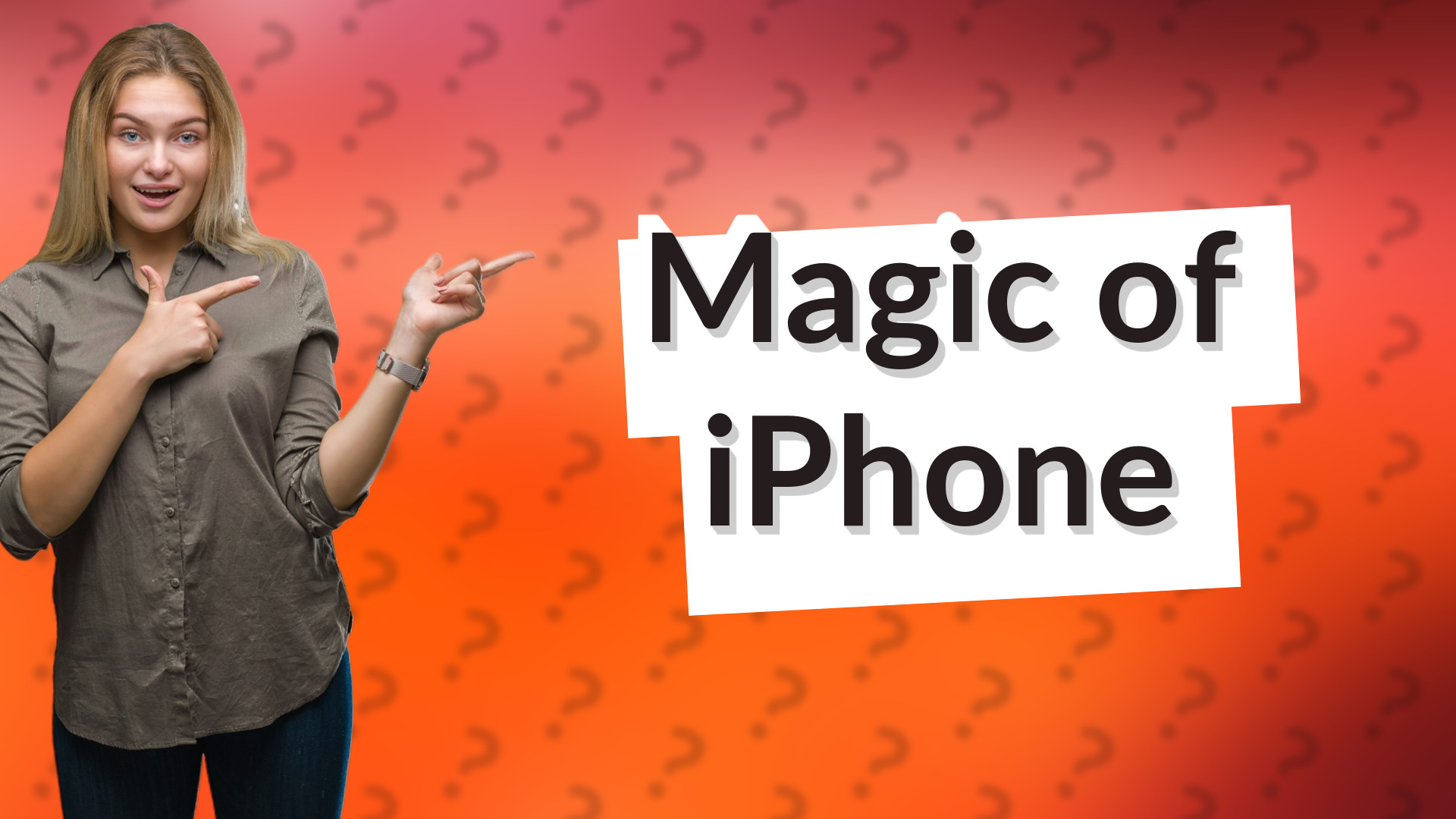 Magic of iPhone