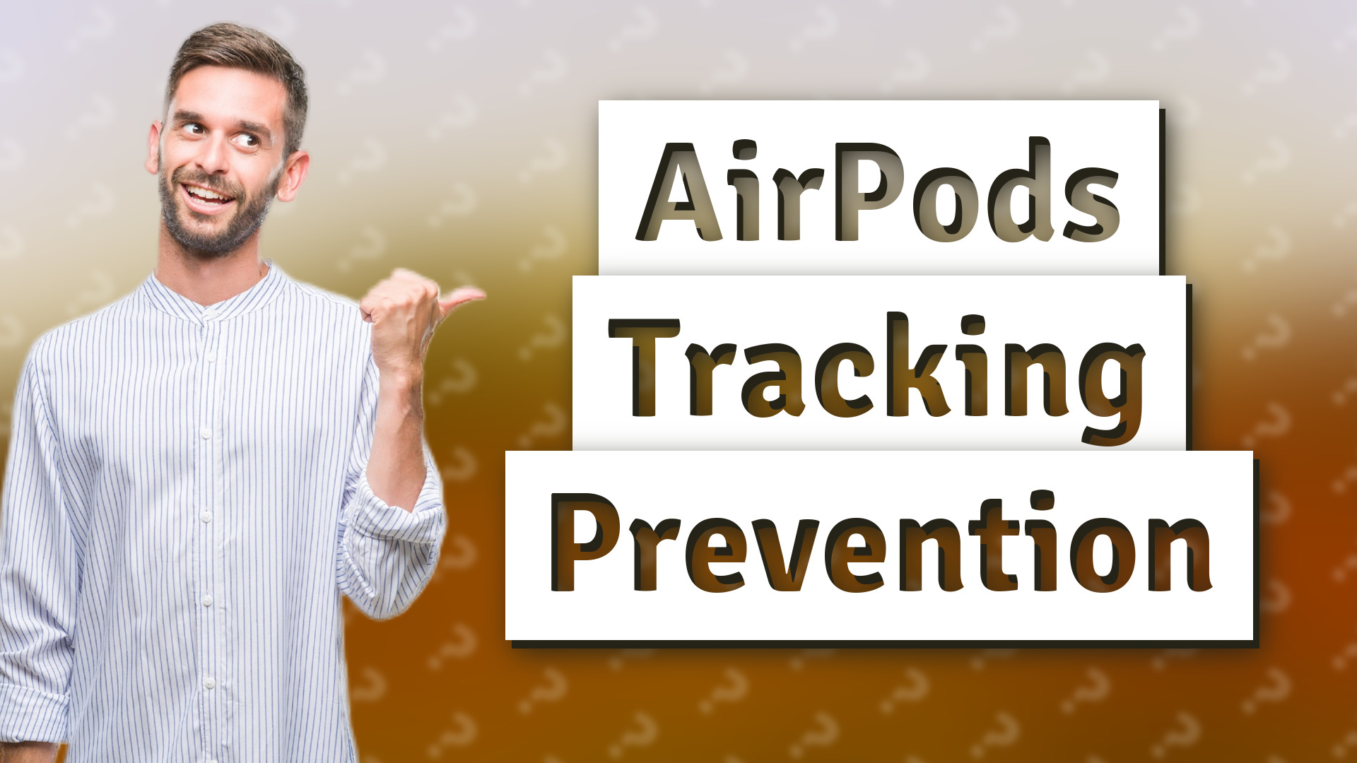 AirPods Tracking Prevention