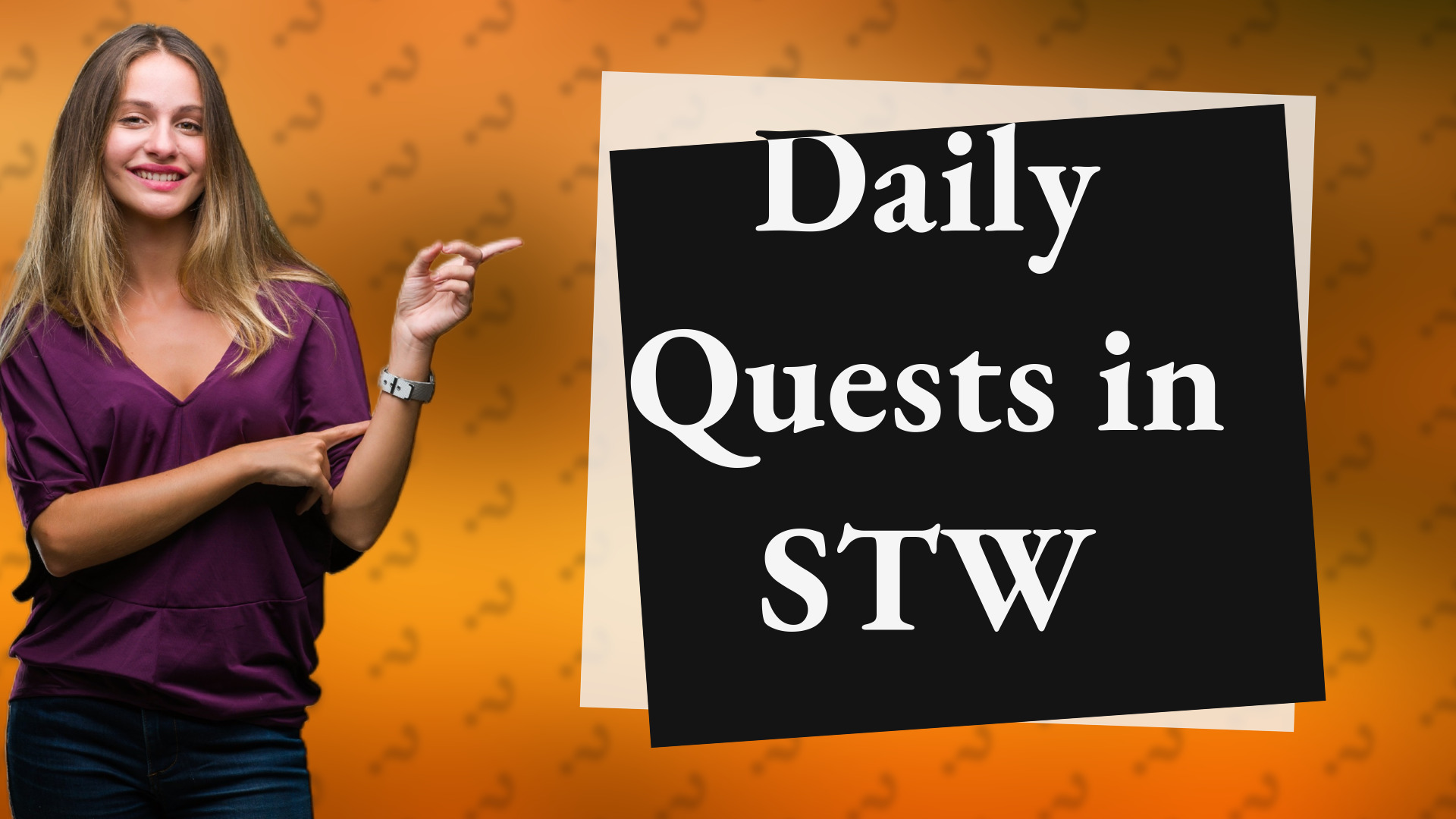 Daily Quests in STW