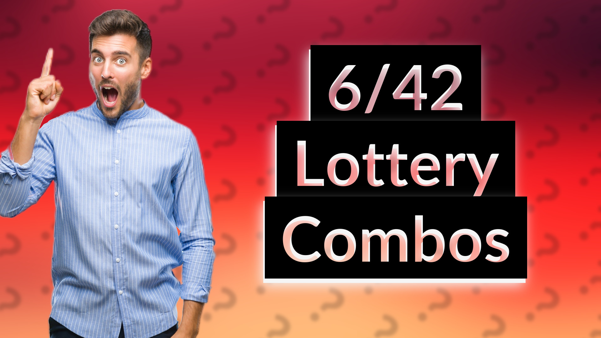 6/42 Lottery Combos