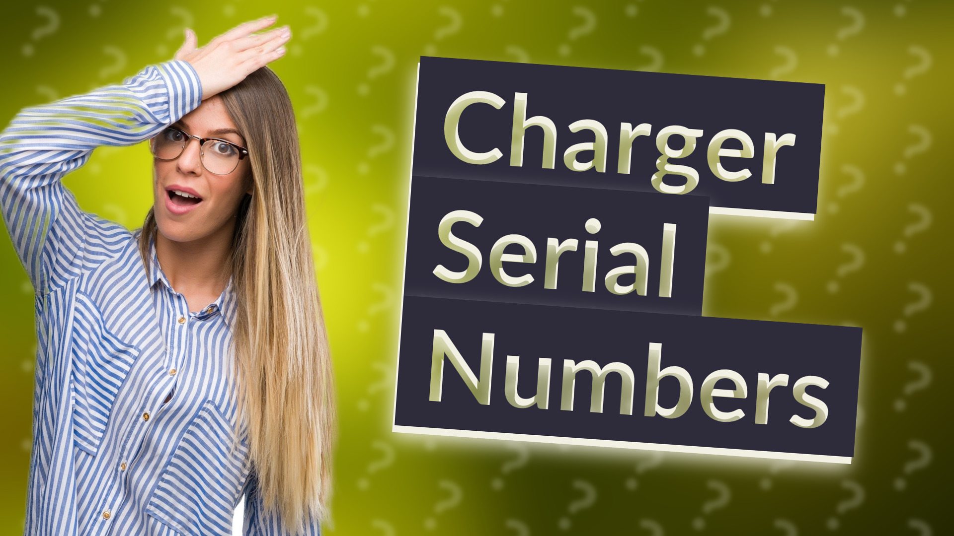 Charger Serial Numbers