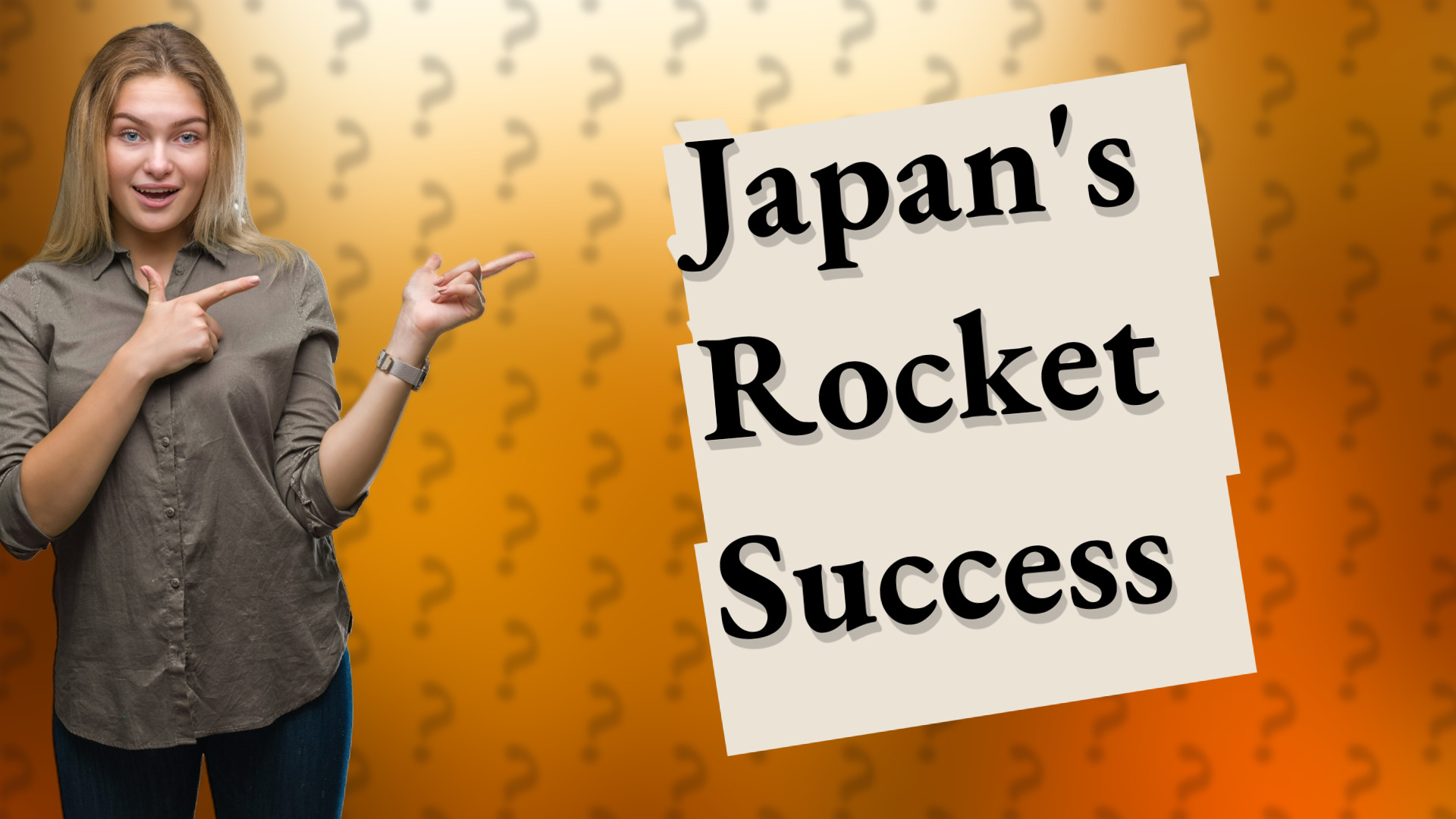 Japan's Rocket Success