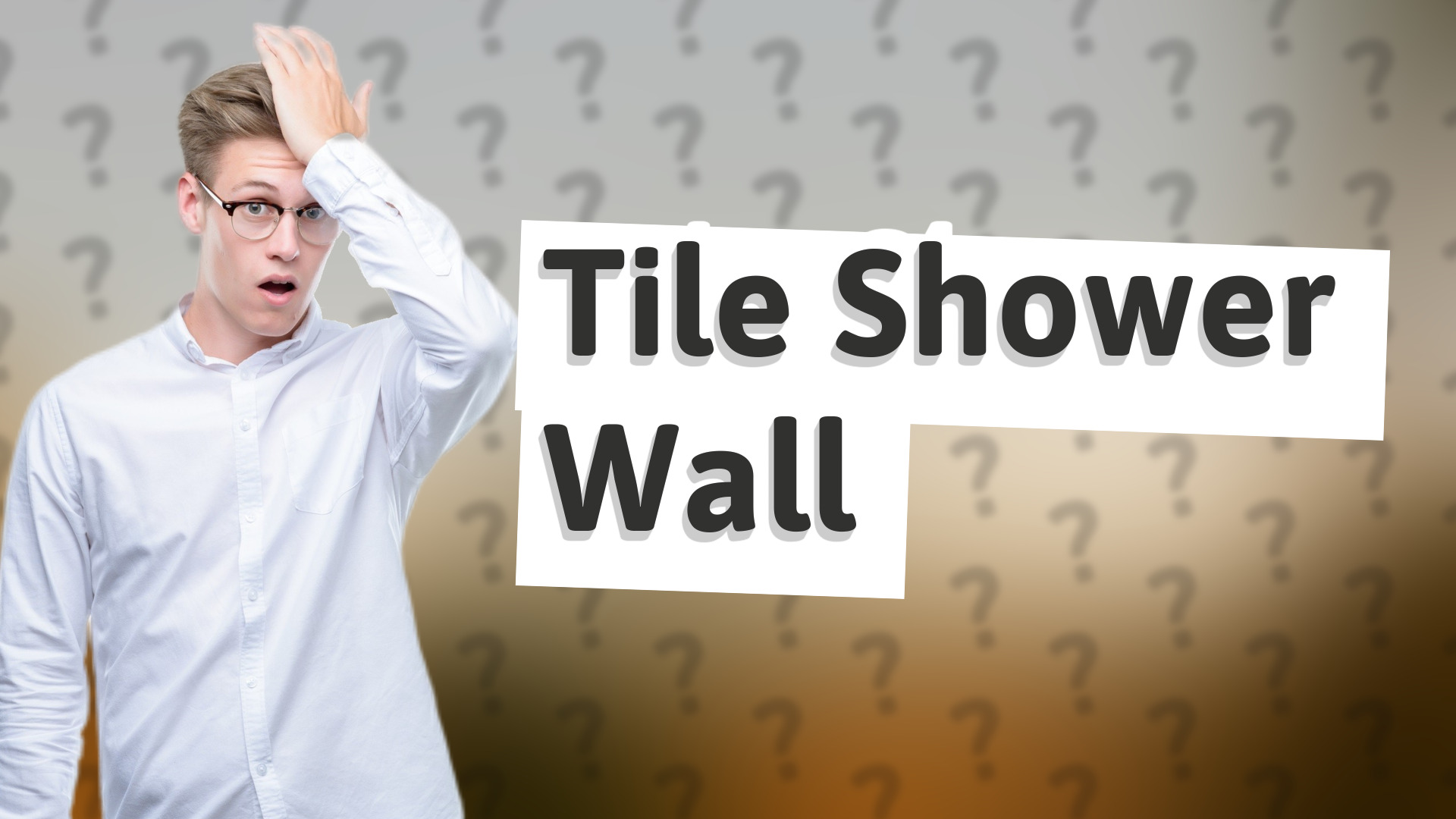 Tile Shower Wall