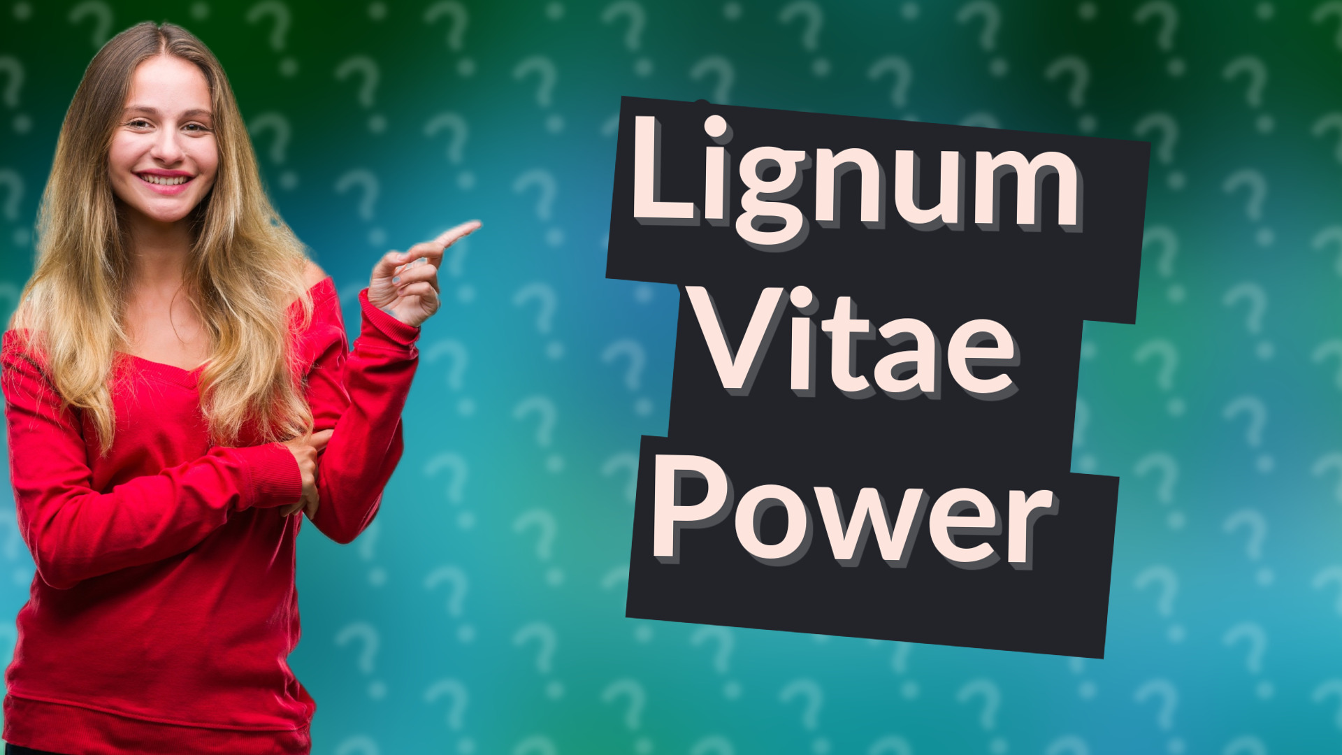 Lignum Vitae Power