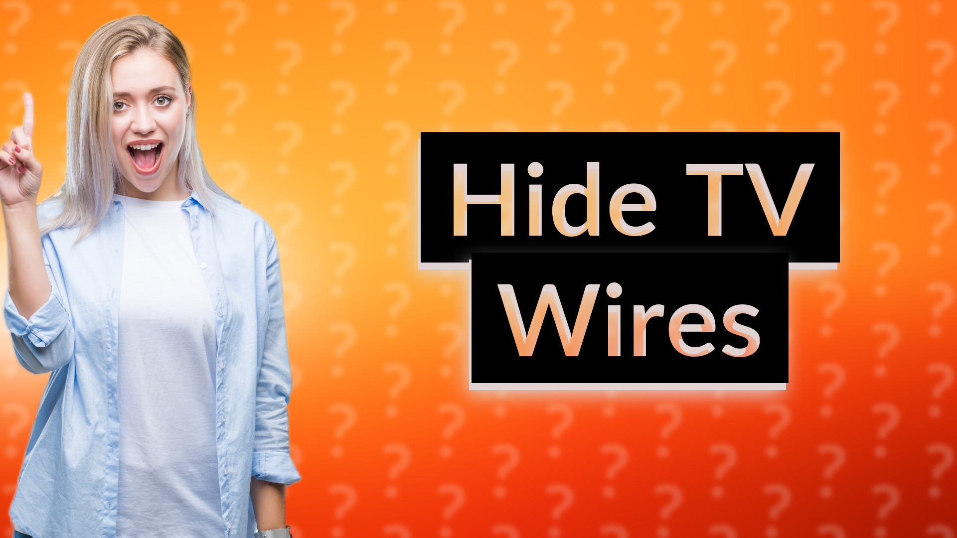 Hide TV Wires