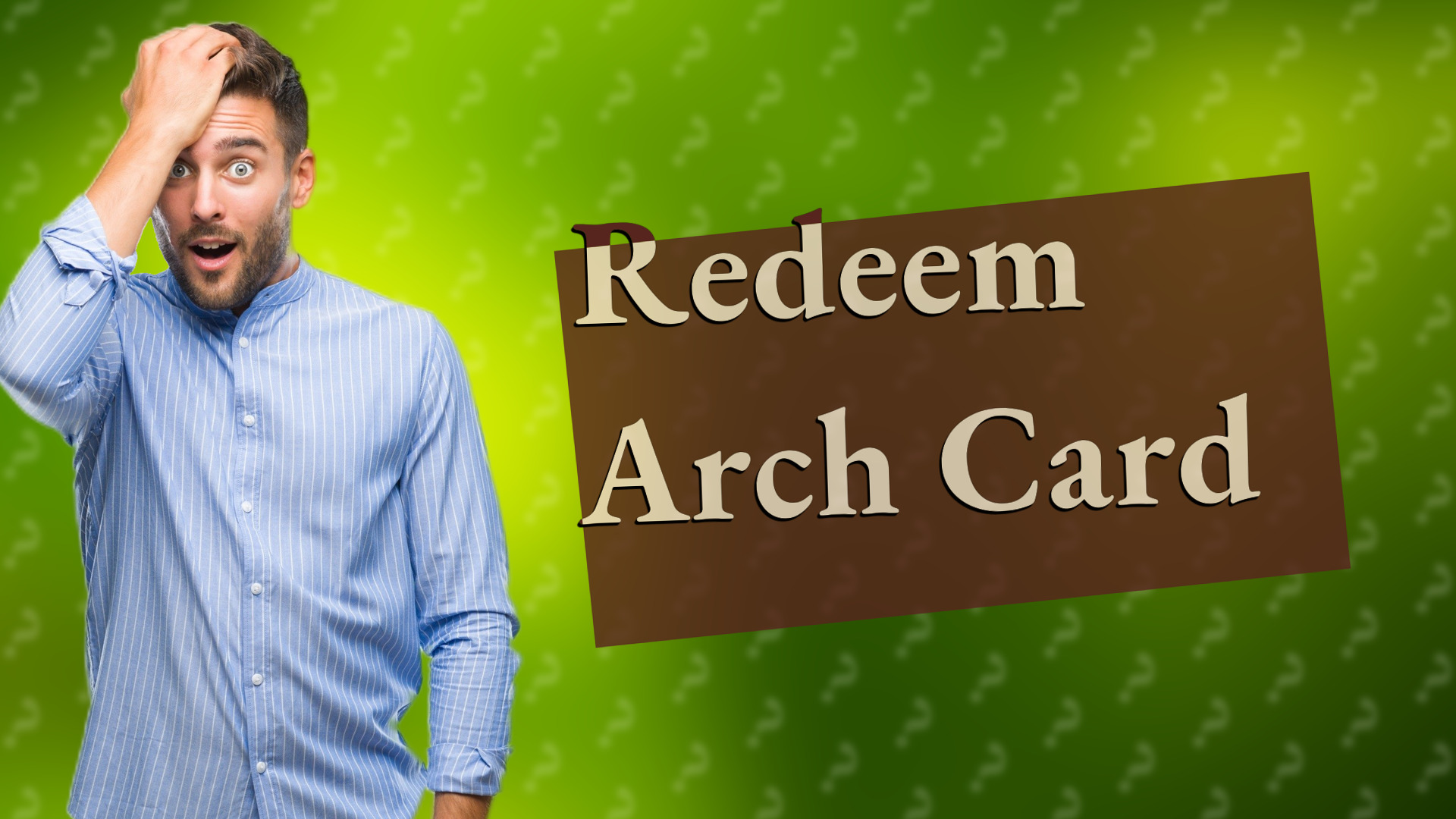 Redeem Arch Card