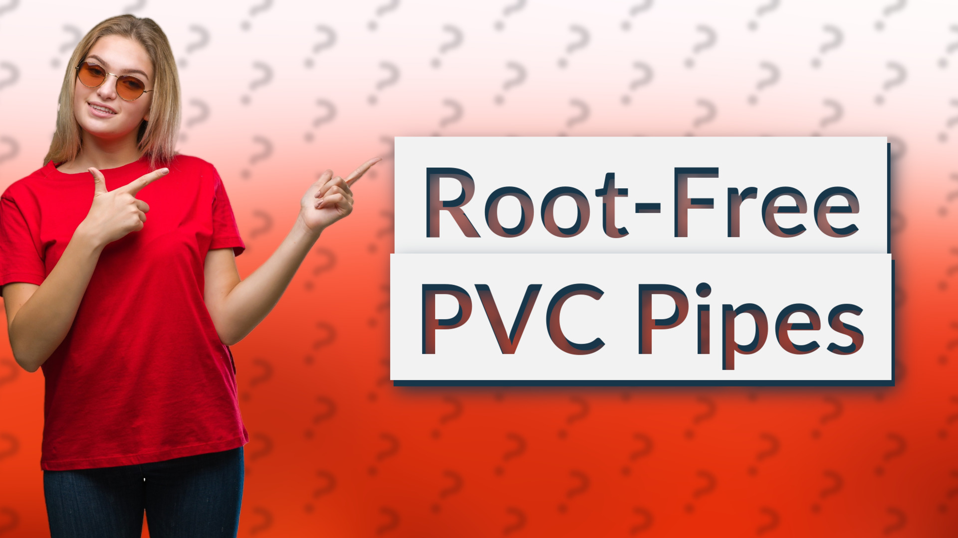 Root-Free PVC Pipes
