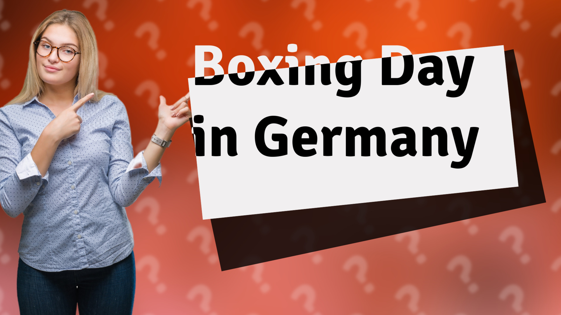 Boxing Day in Germany