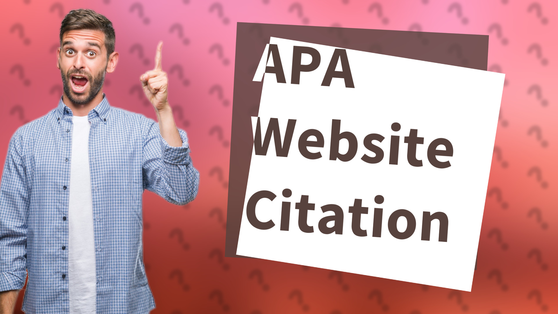 APA Website Citation