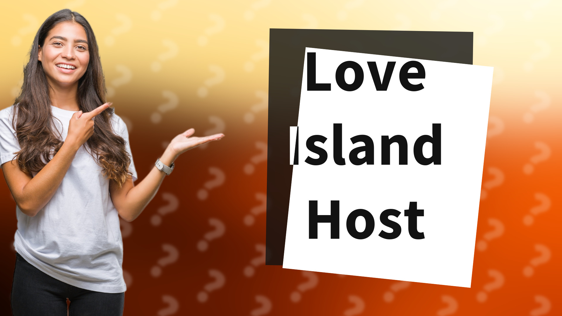 Love Island Host