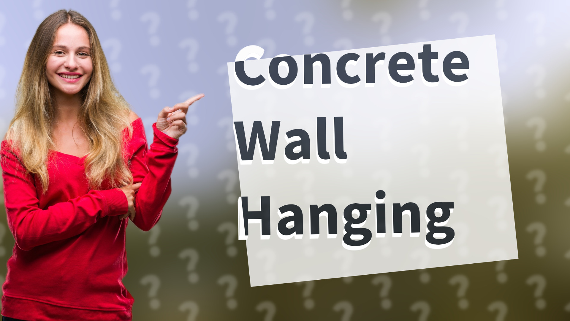 Concrete Wall Hanging
