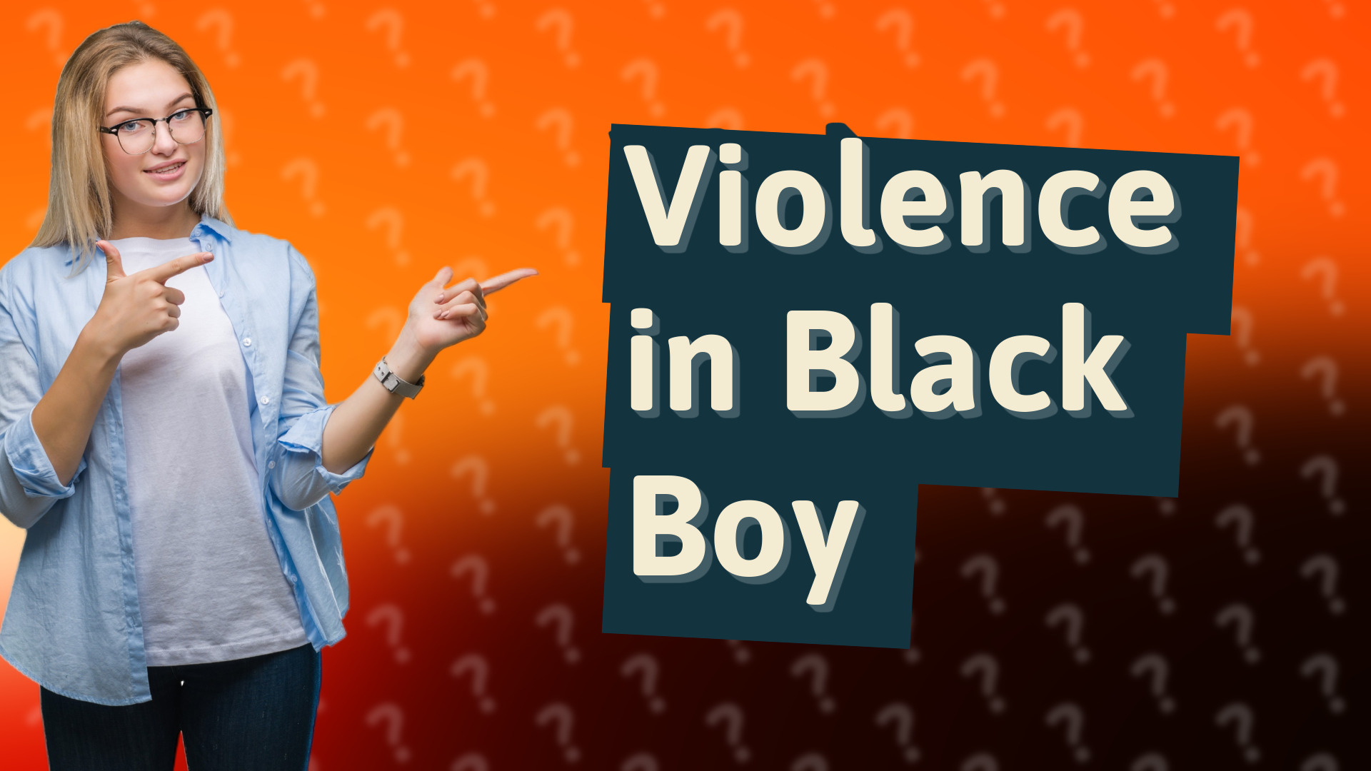 Violence in Black Boy