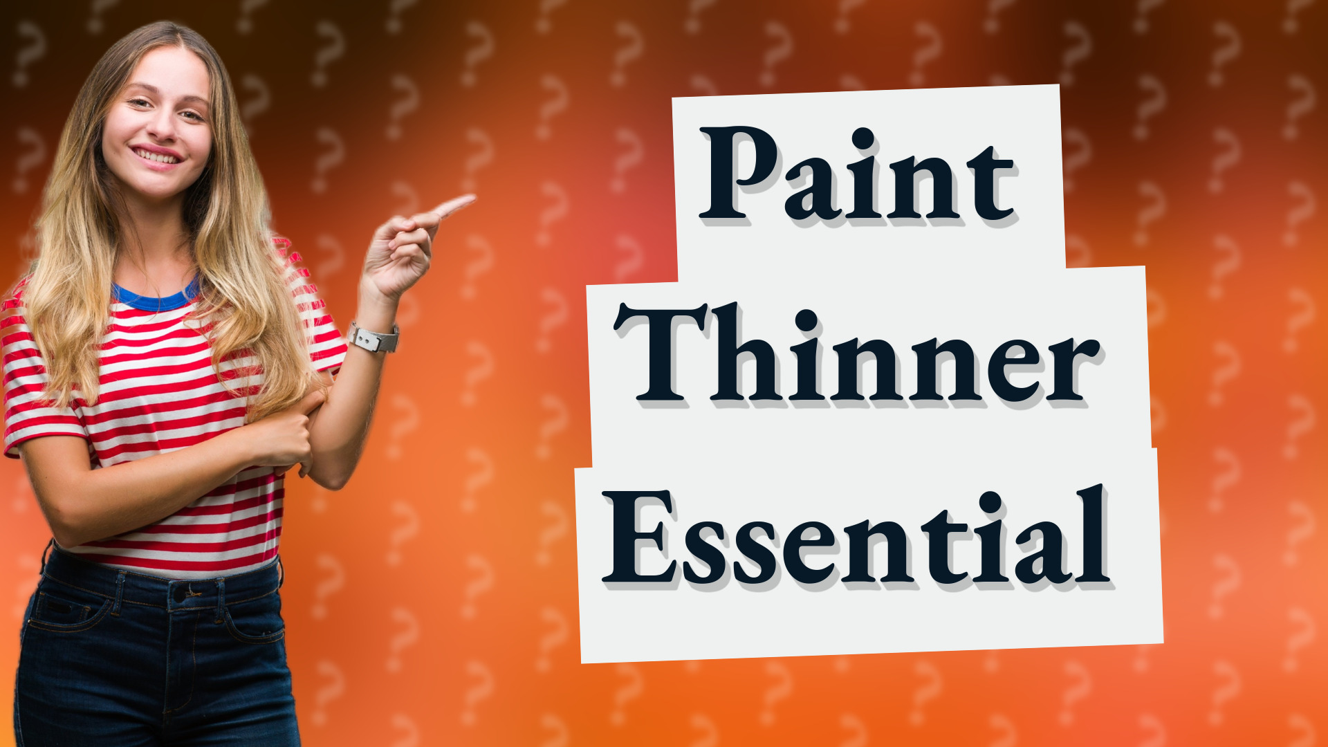 Paint Thinner Essential