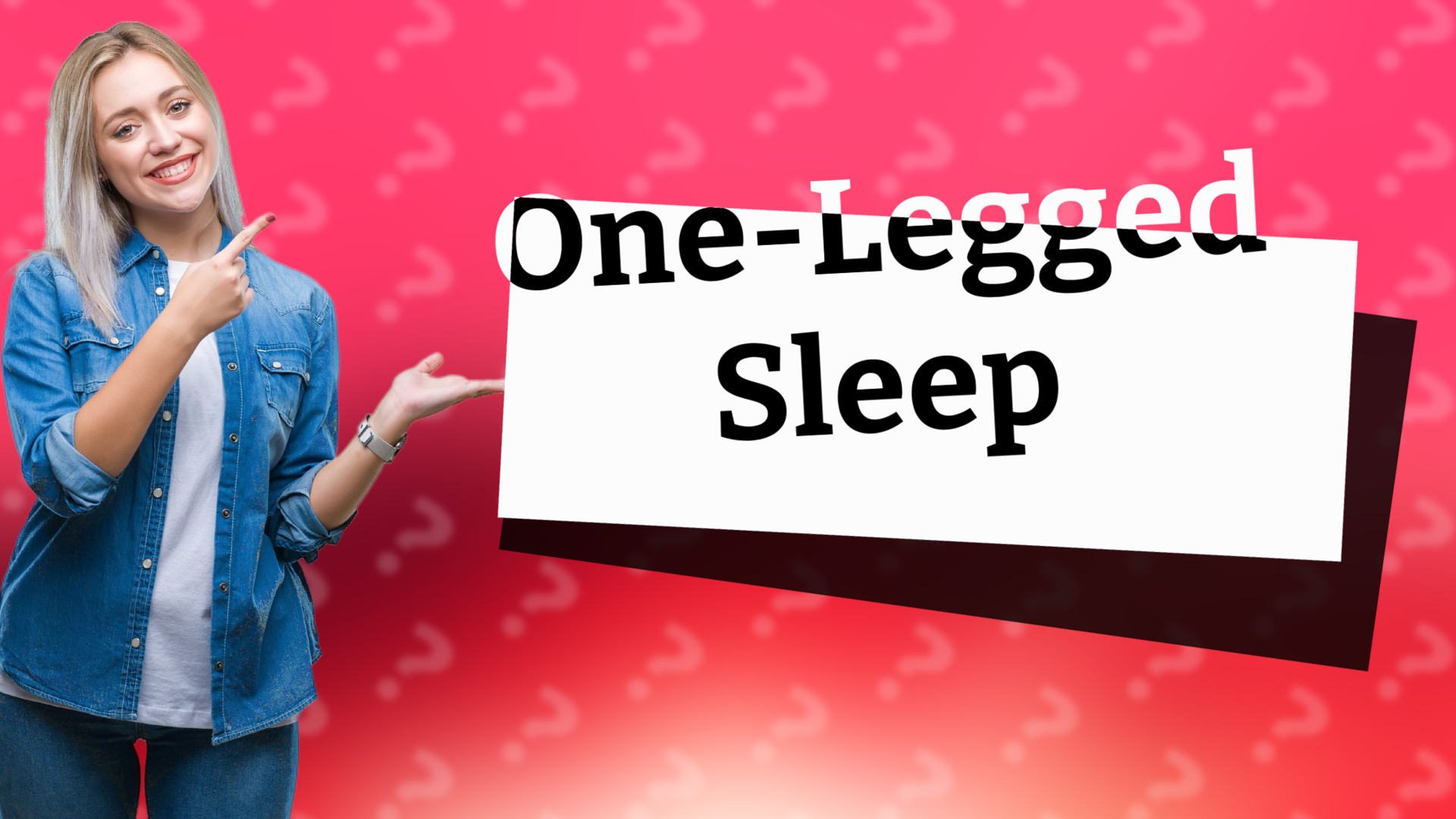 One-Legged Sleep