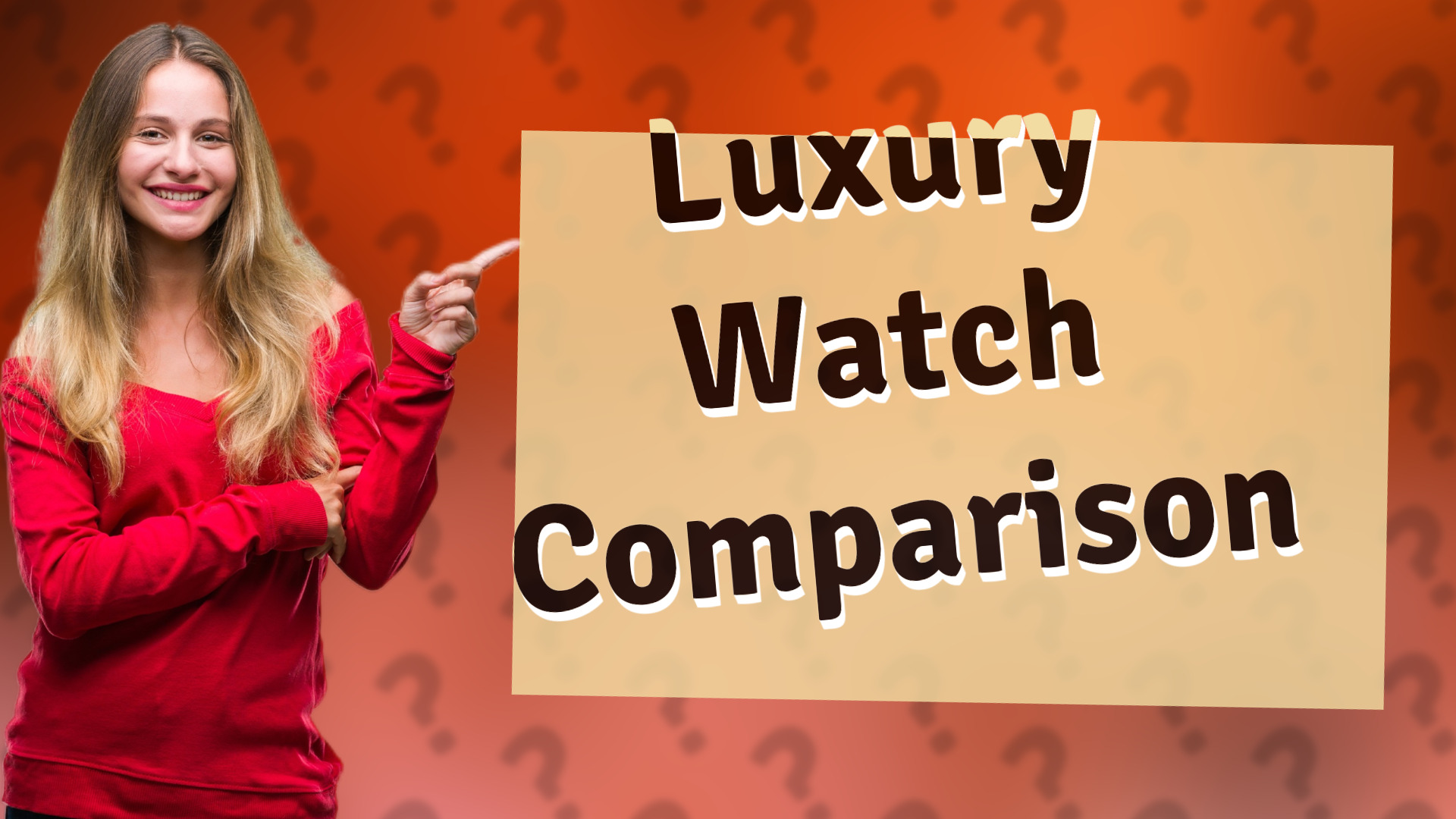 Luxury Watch Comparison