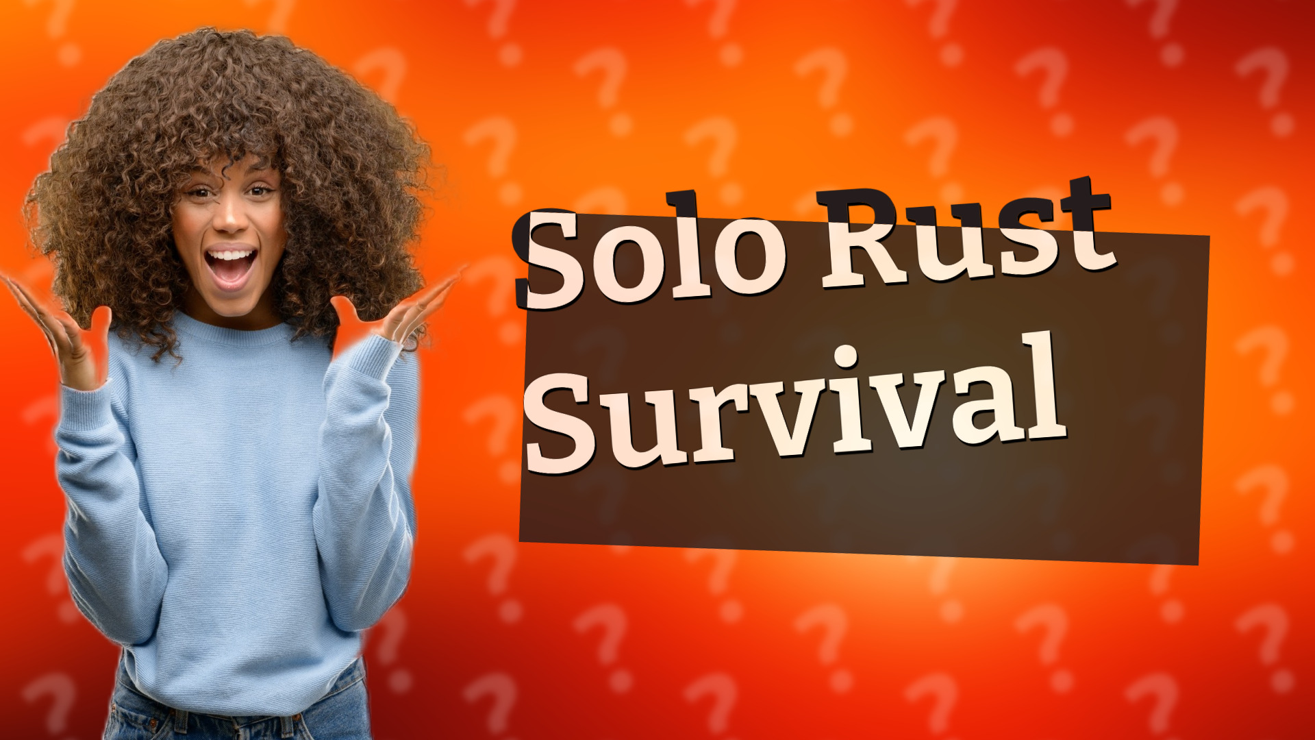 Solo Rust Survival