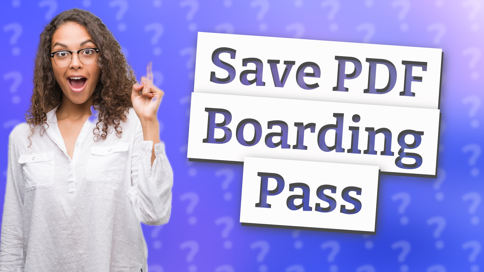 Save PDF Boarding Pass