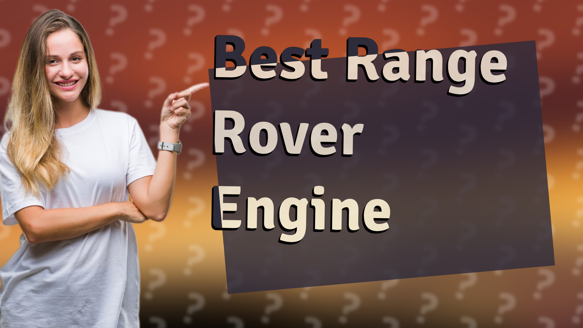 Best Range Rover Engine