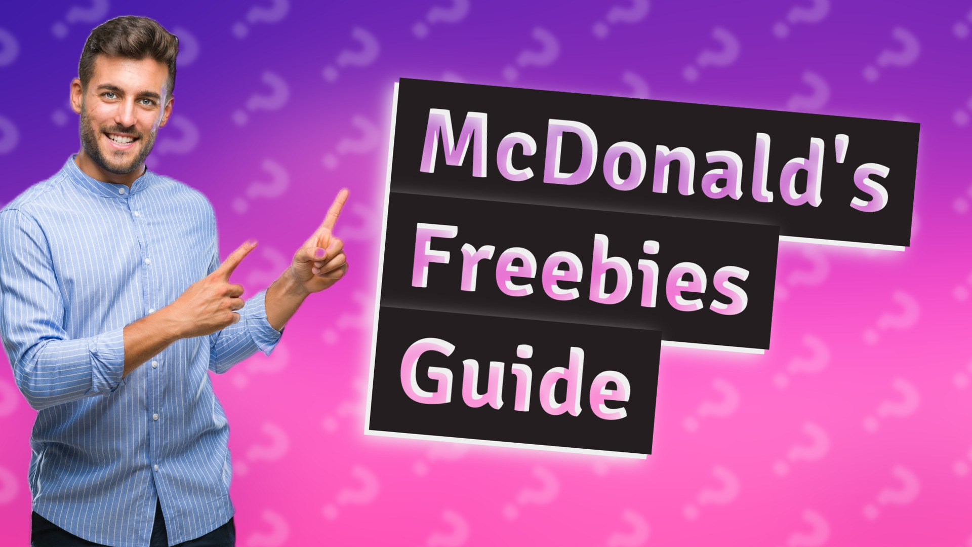 McDonald's Freebies Guide