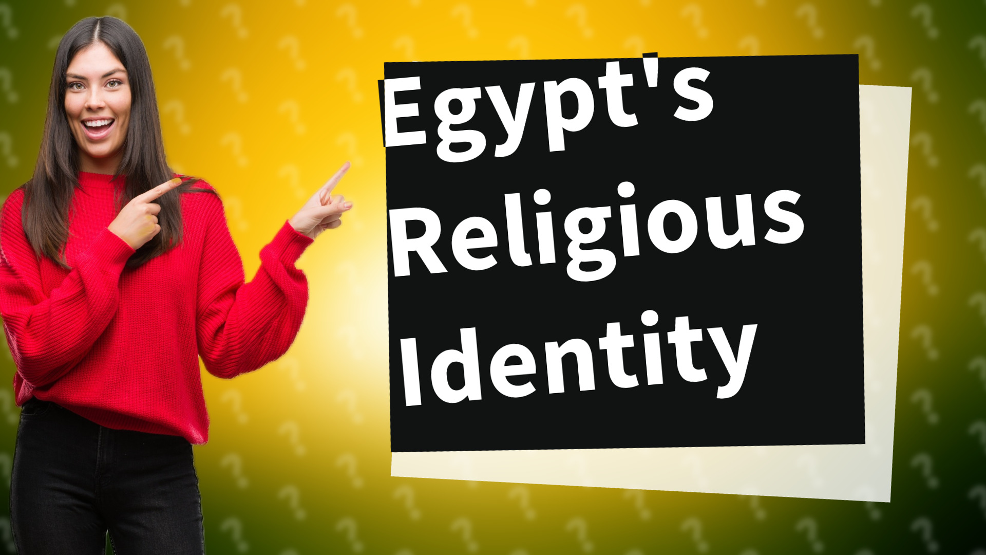 Egypt's Religious Identity