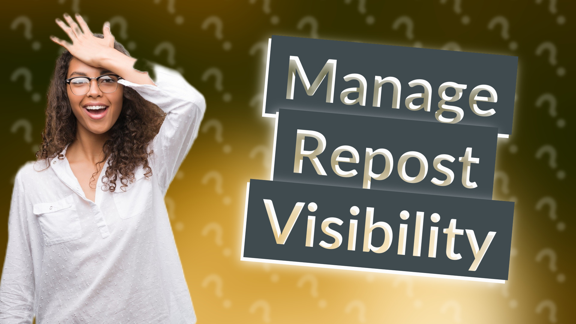 Manage Repost Visibility