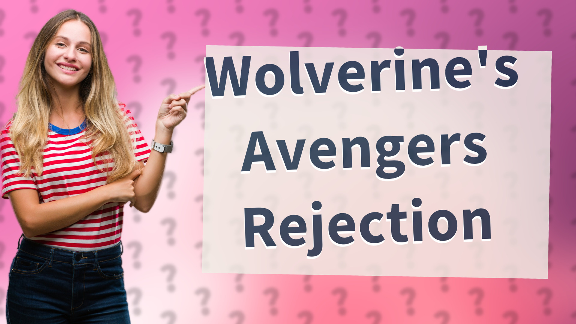 Wolverine's Avengers Rejection