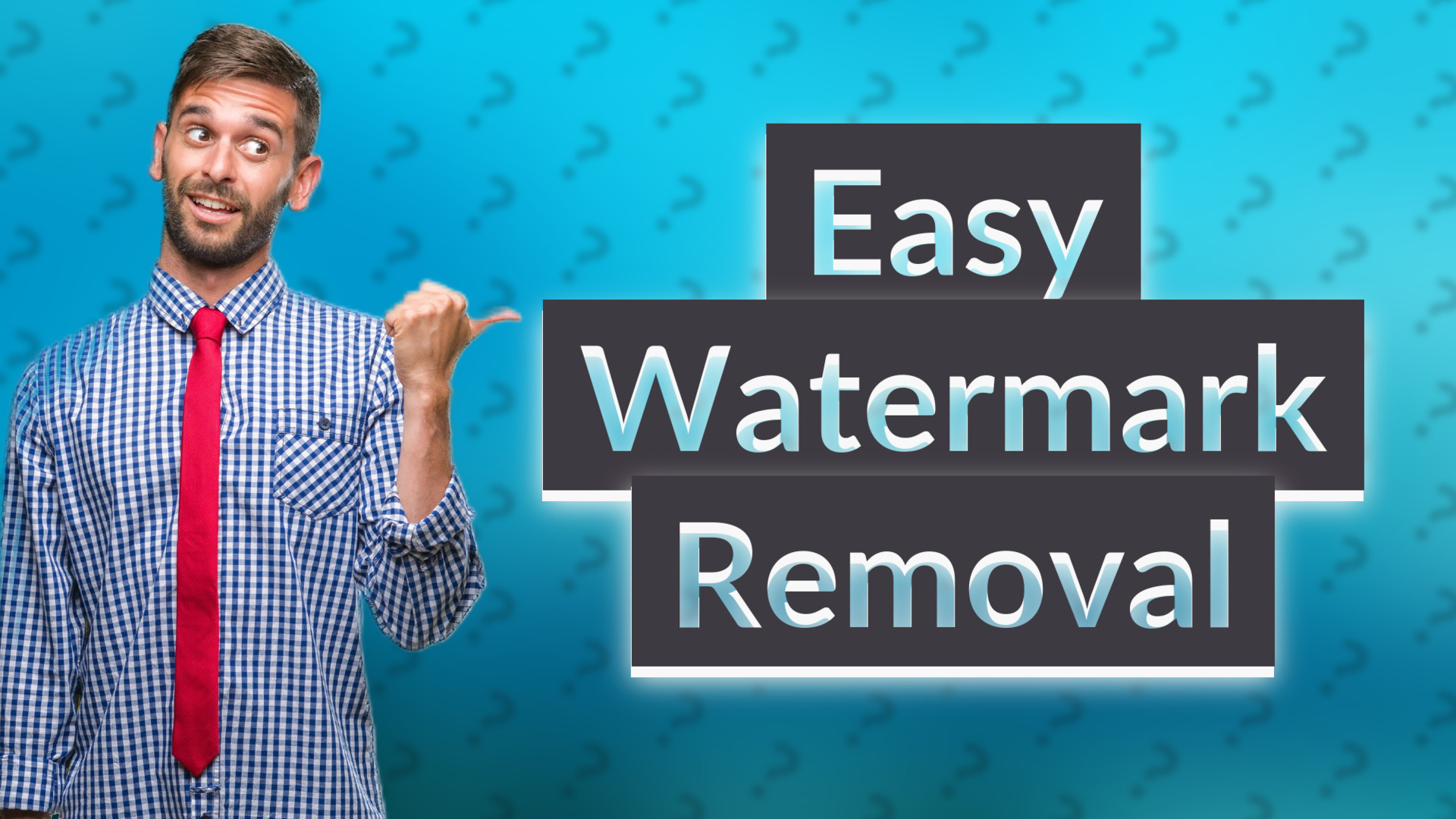 Easy Watermark Removal