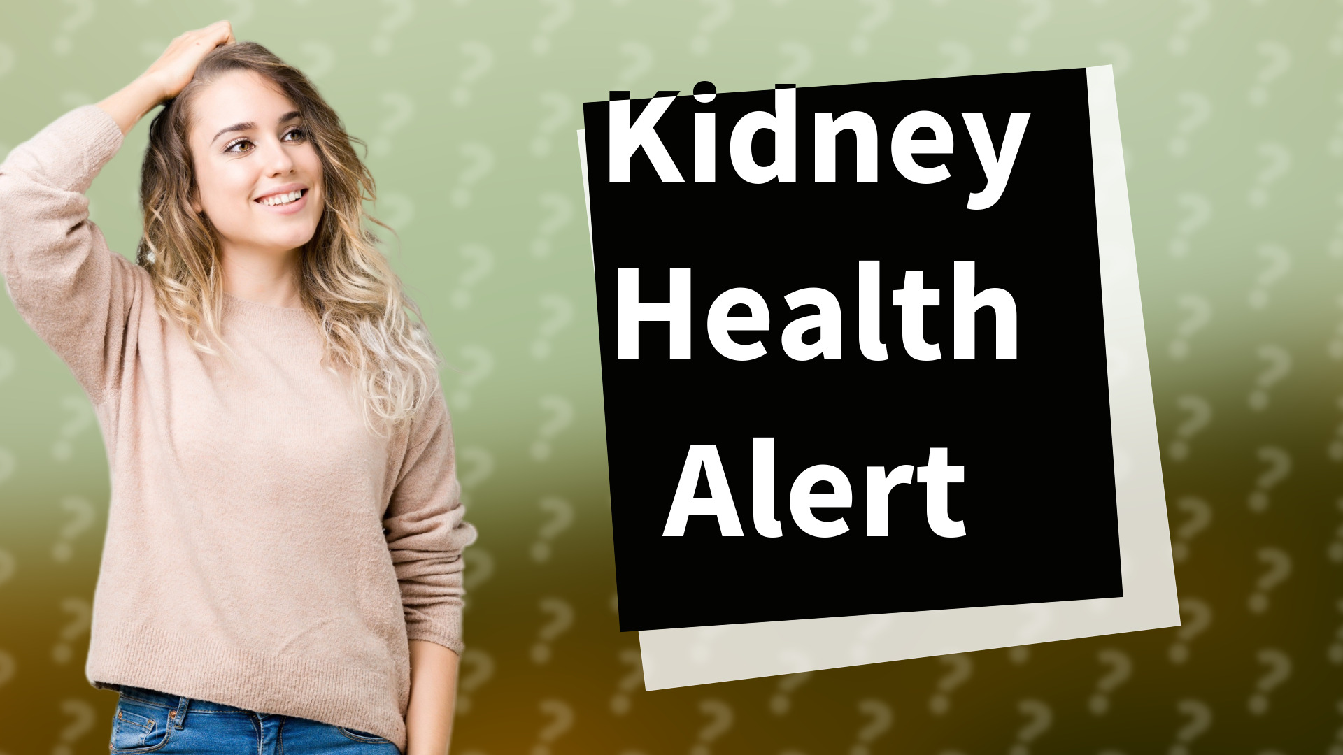 Kidney Health Alert