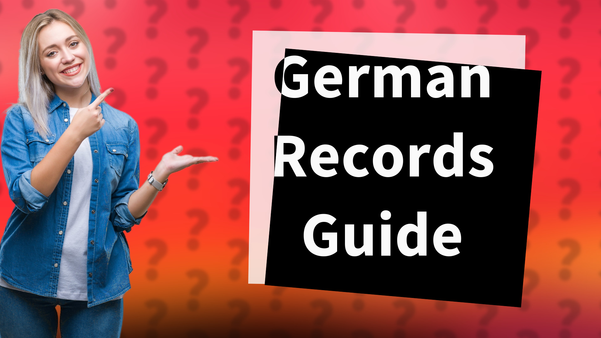 German Records Guide