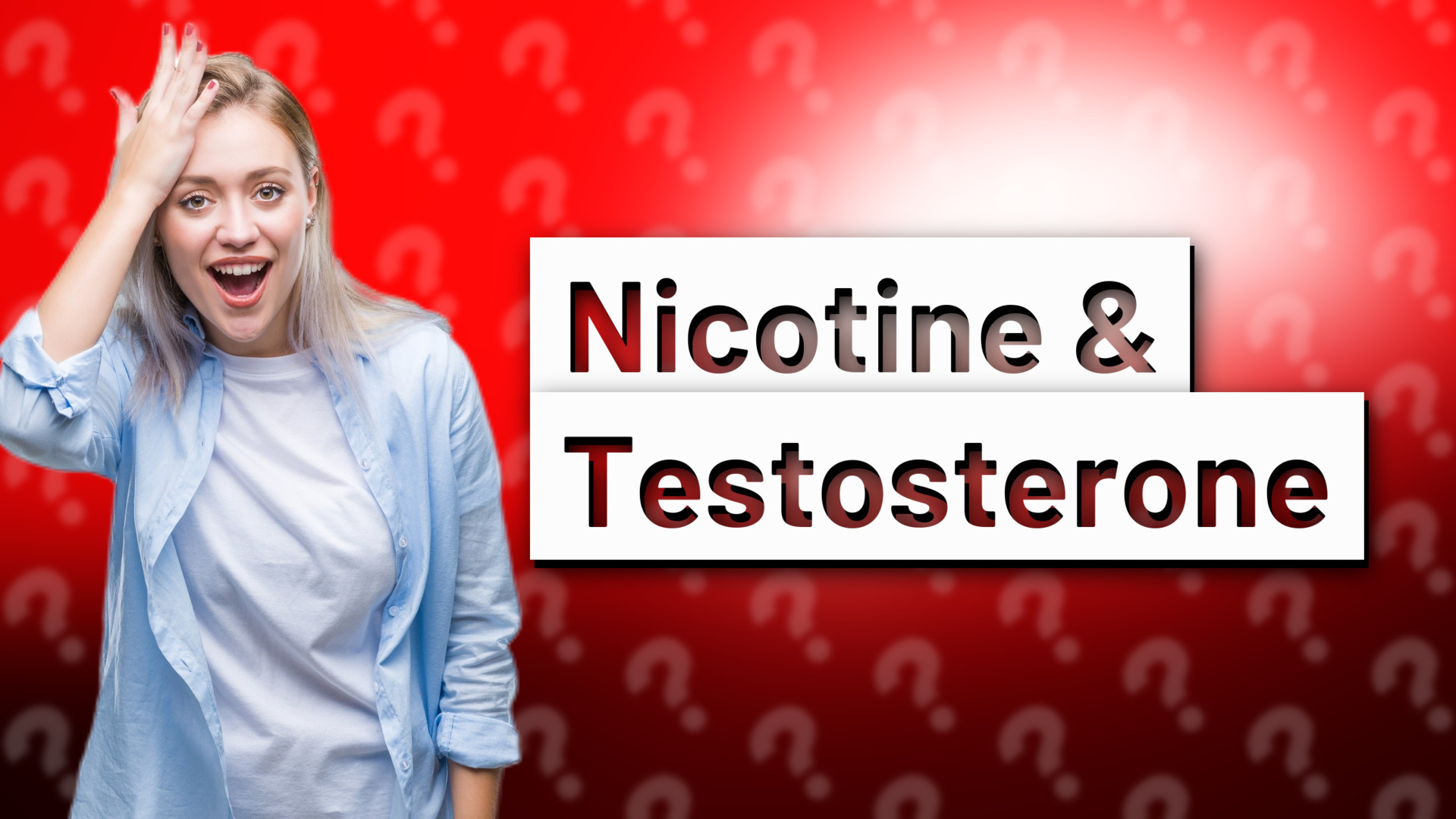 Nicotine & Testosterone