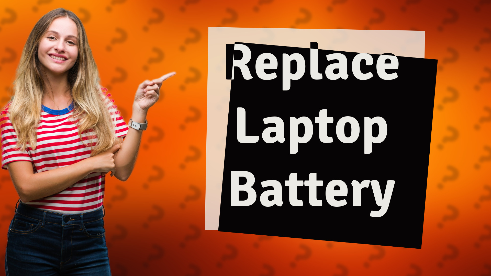 Replace Laptop Battery