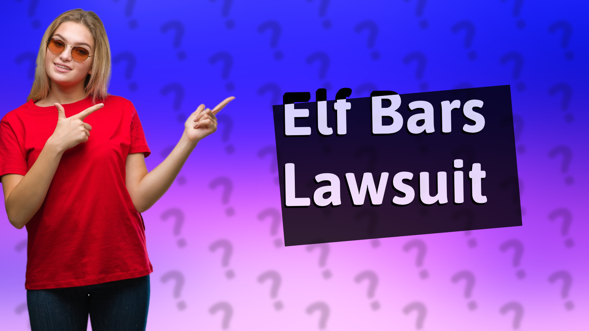 Elf Bars Lawsuit