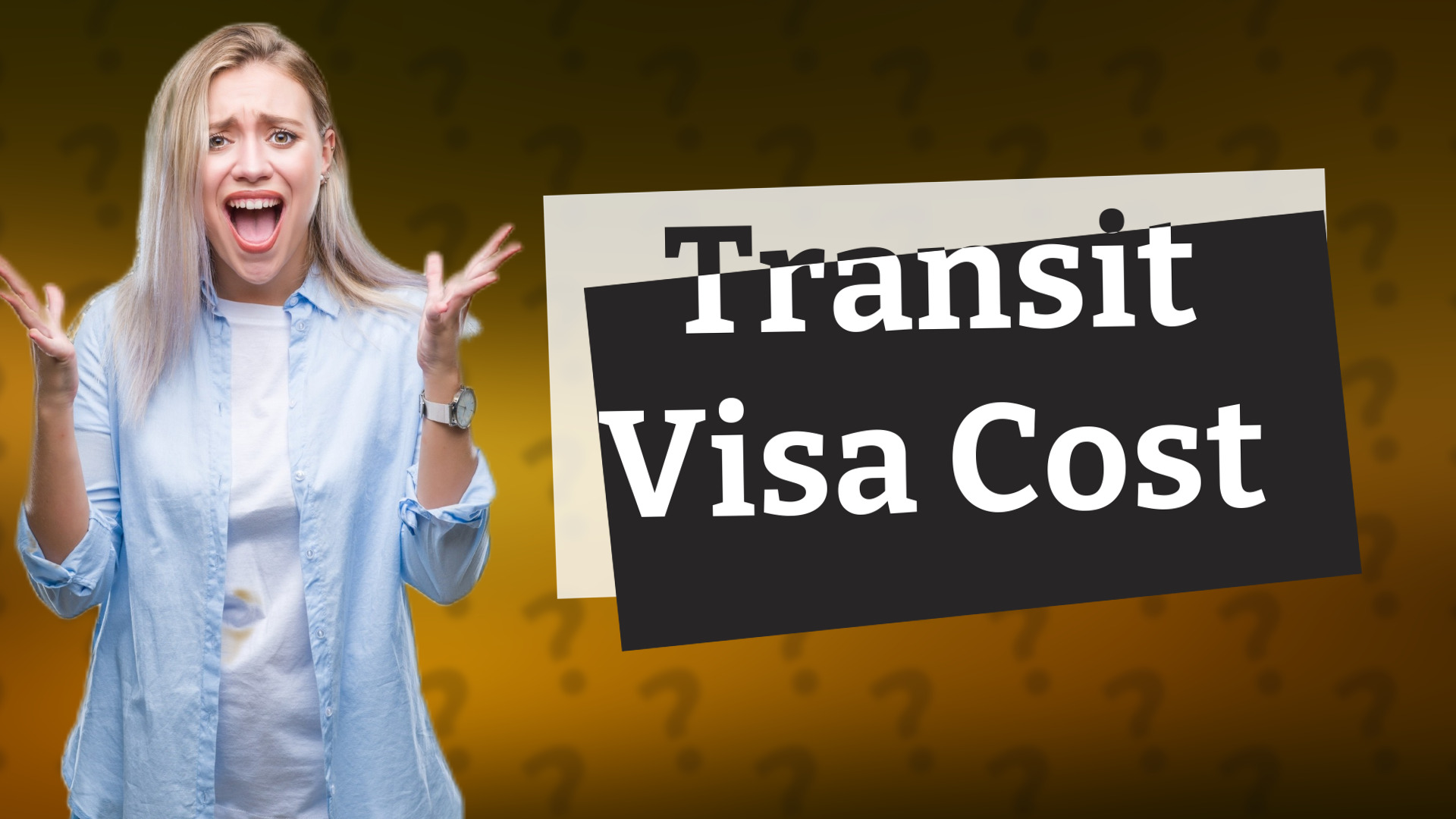 Transit Visa Cost