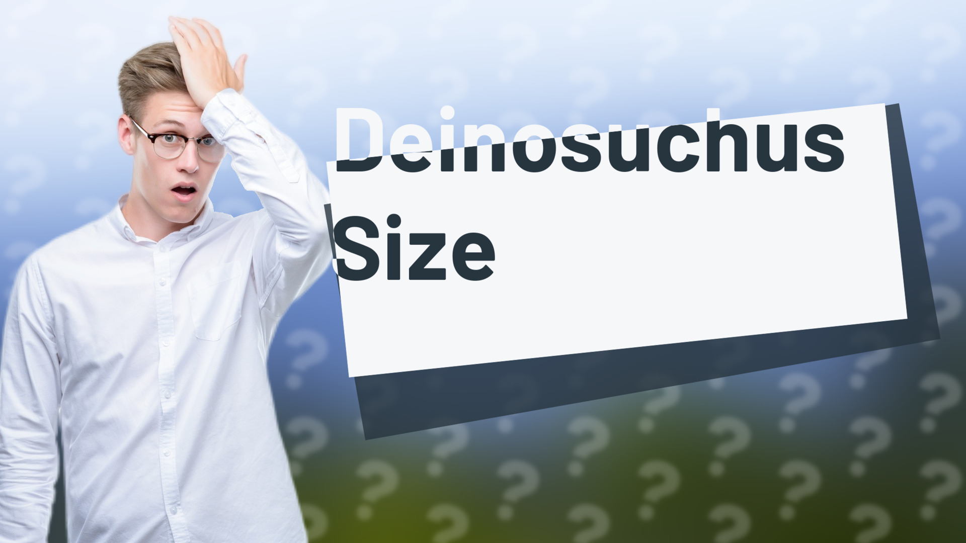 Deinosuchus Size