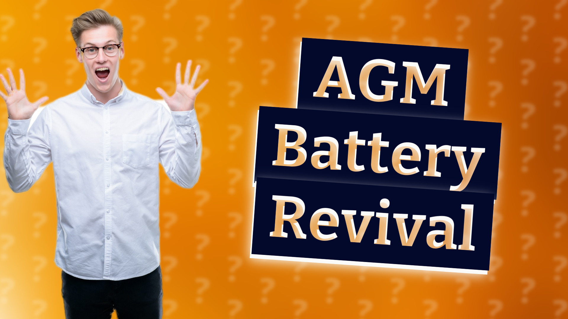 AGM Battery Revival