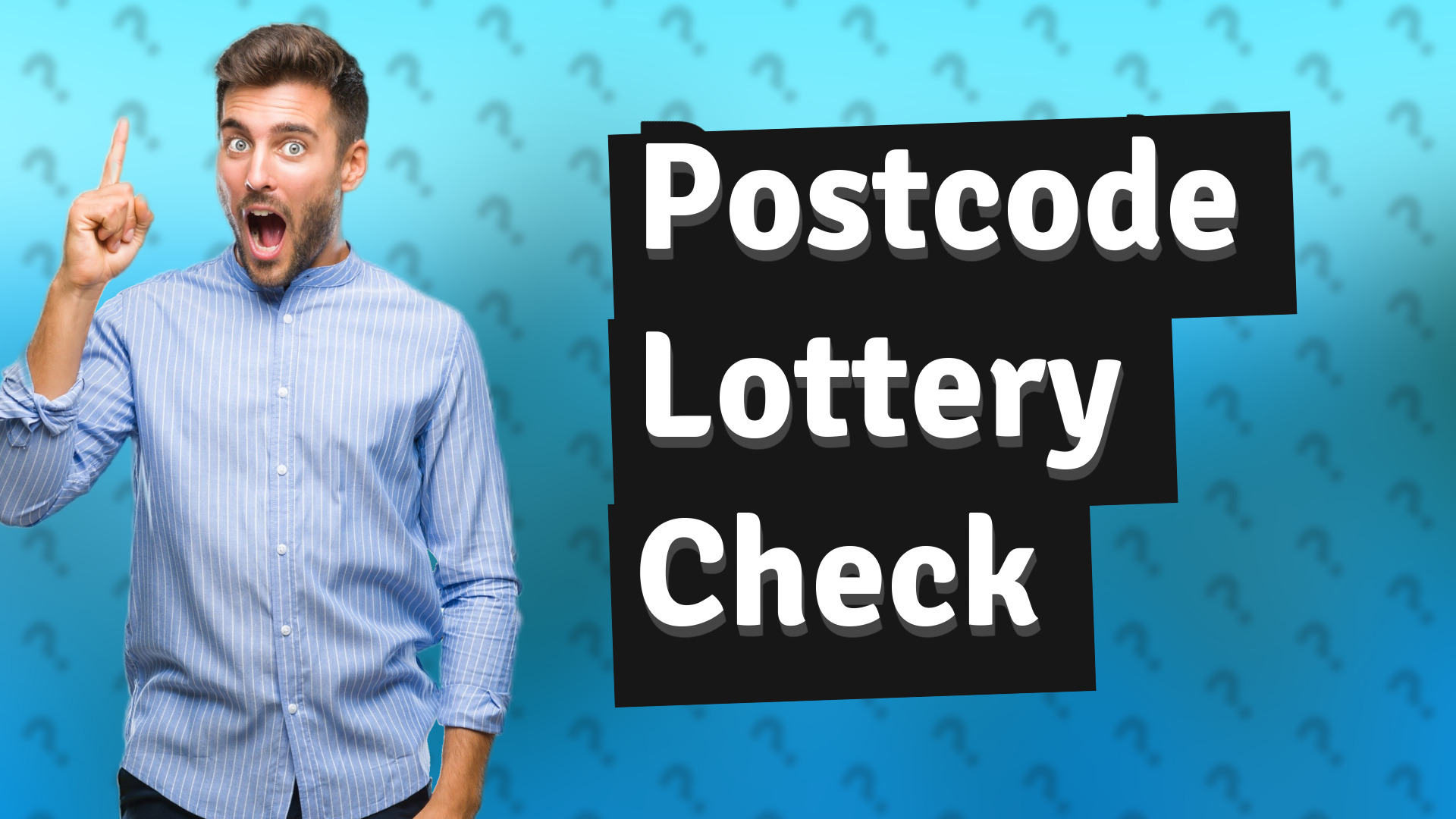 Postcode Lottery Check
