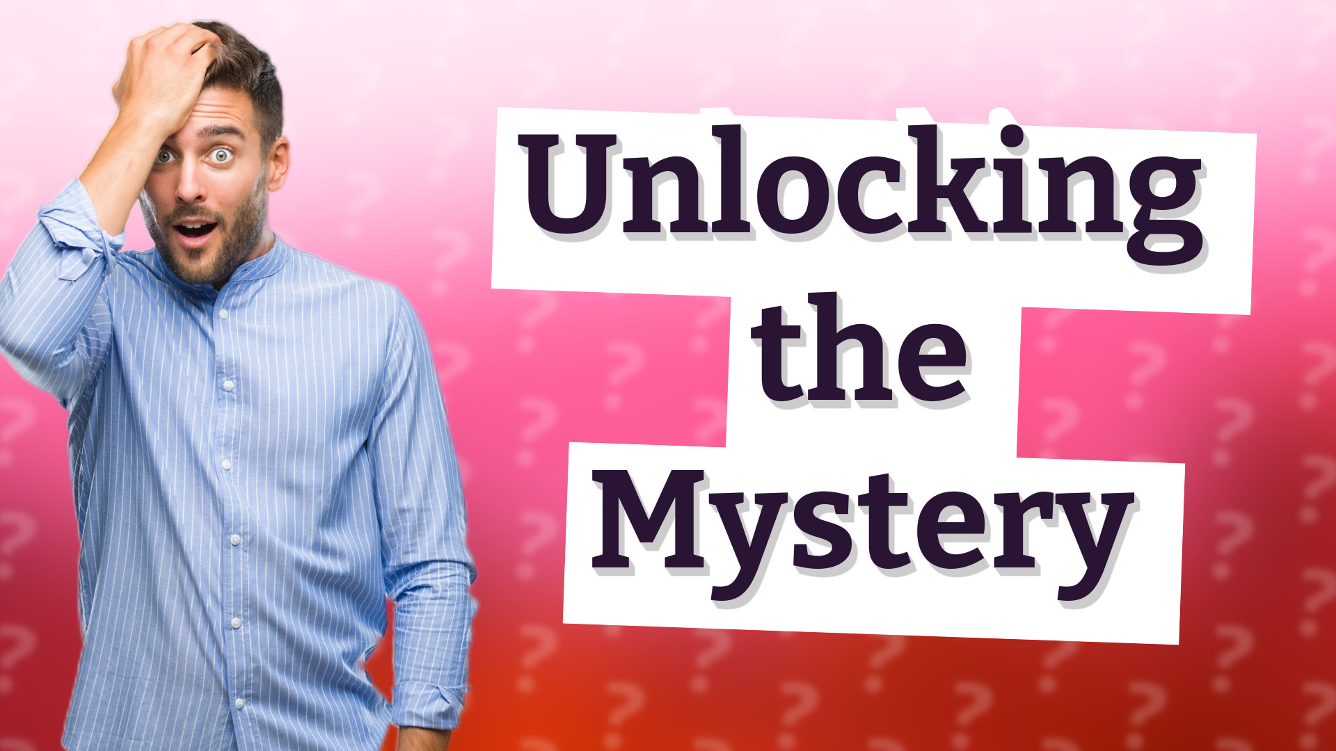Unlocking the Mystery