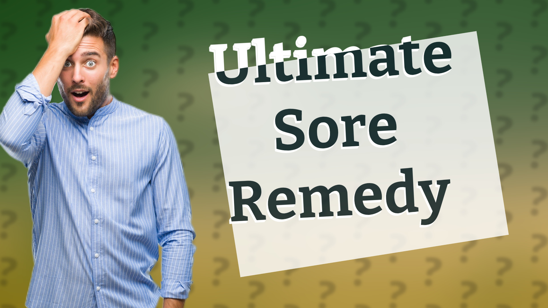 Ultimate Sore Remedy