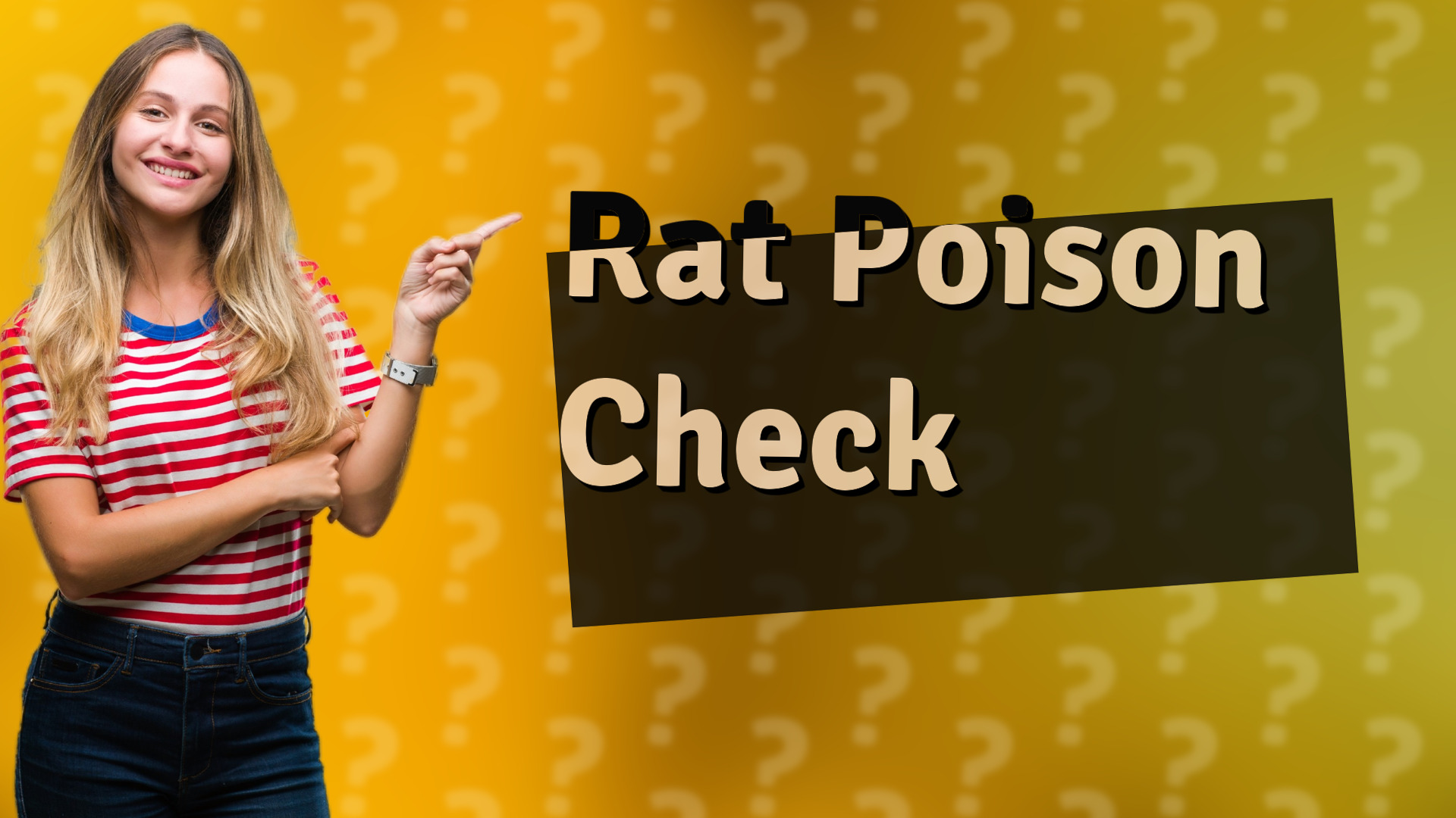 Rat Poison Check