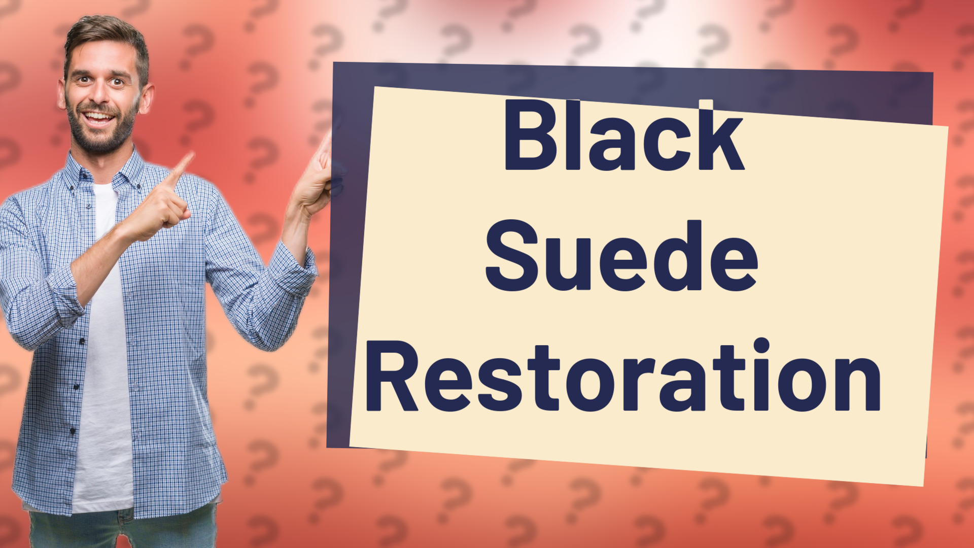 Black Suede Restoration