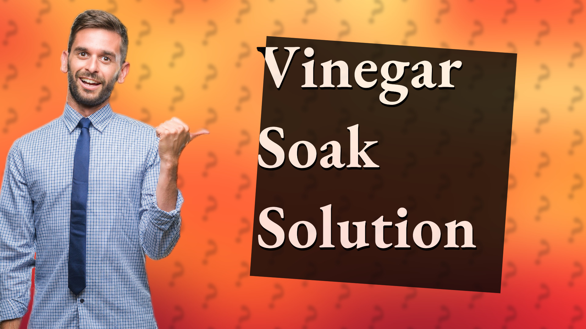 Vinegar Soak Solution